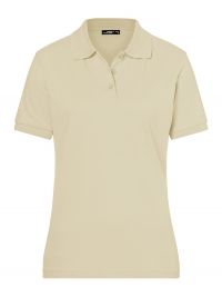 Polohemd Damen Beige